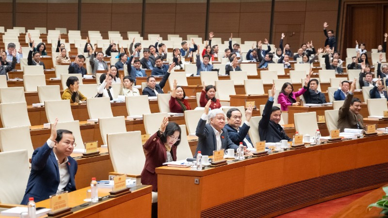 Thông qua danh sách 122 người được giới thiệu ứng cử đại biểu Quốc hội chuyên trách ở Trung ương