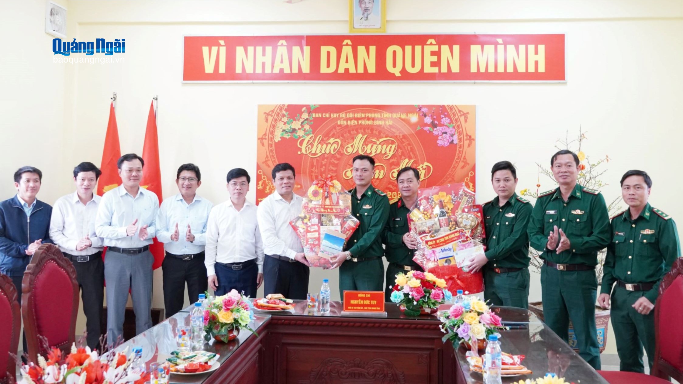 Thăm, chúc Tết các đơn vị và doanh nghiệp