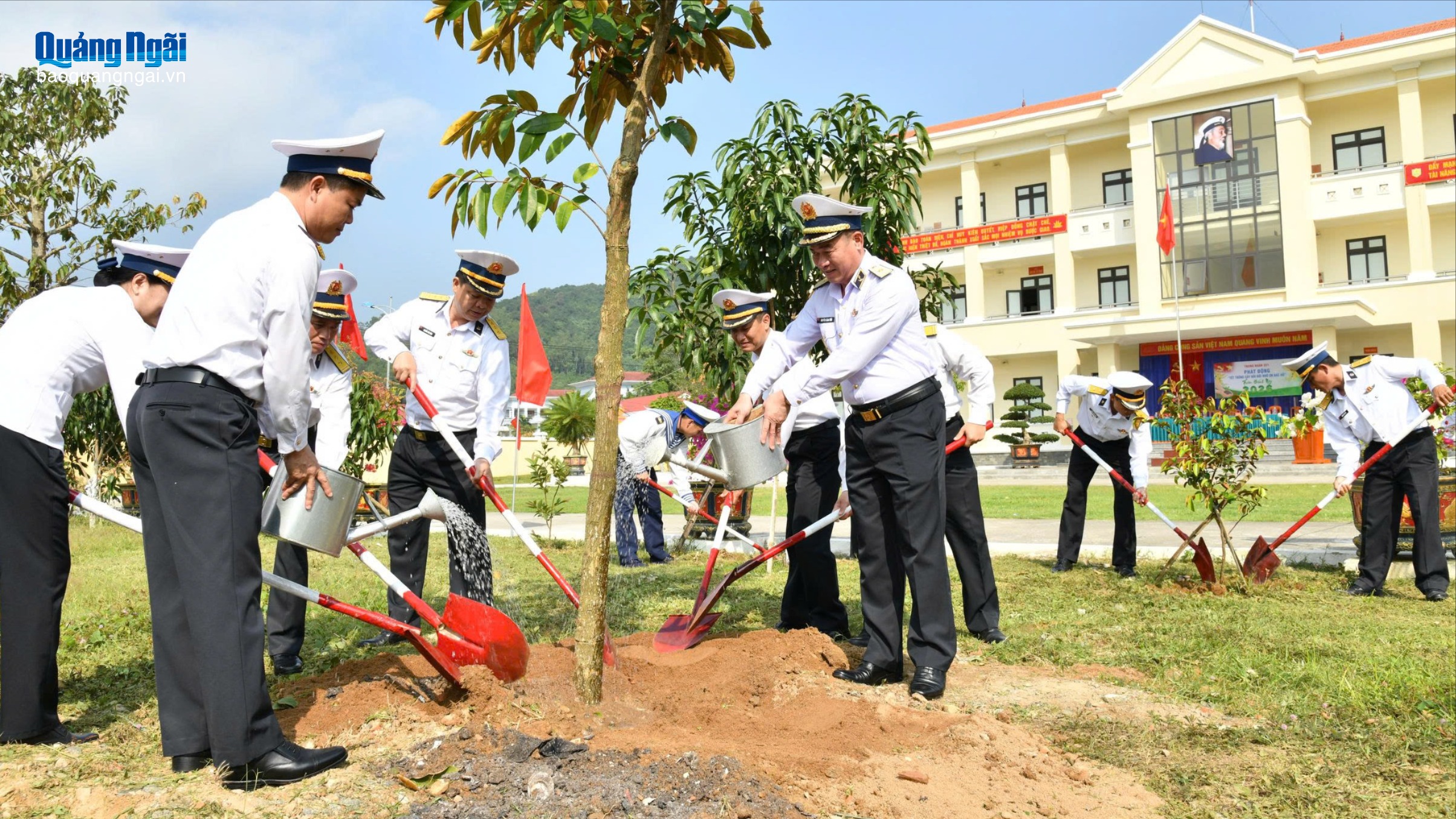 Vùng 3 Hải quân phát động Tết trồng cây xuân Bính Ngọ 2026