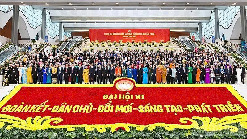 Danh sách 397 Ủy viên Ủy ban Trung ương Mặt trận Tổ quốc Việt Nam khóa XI