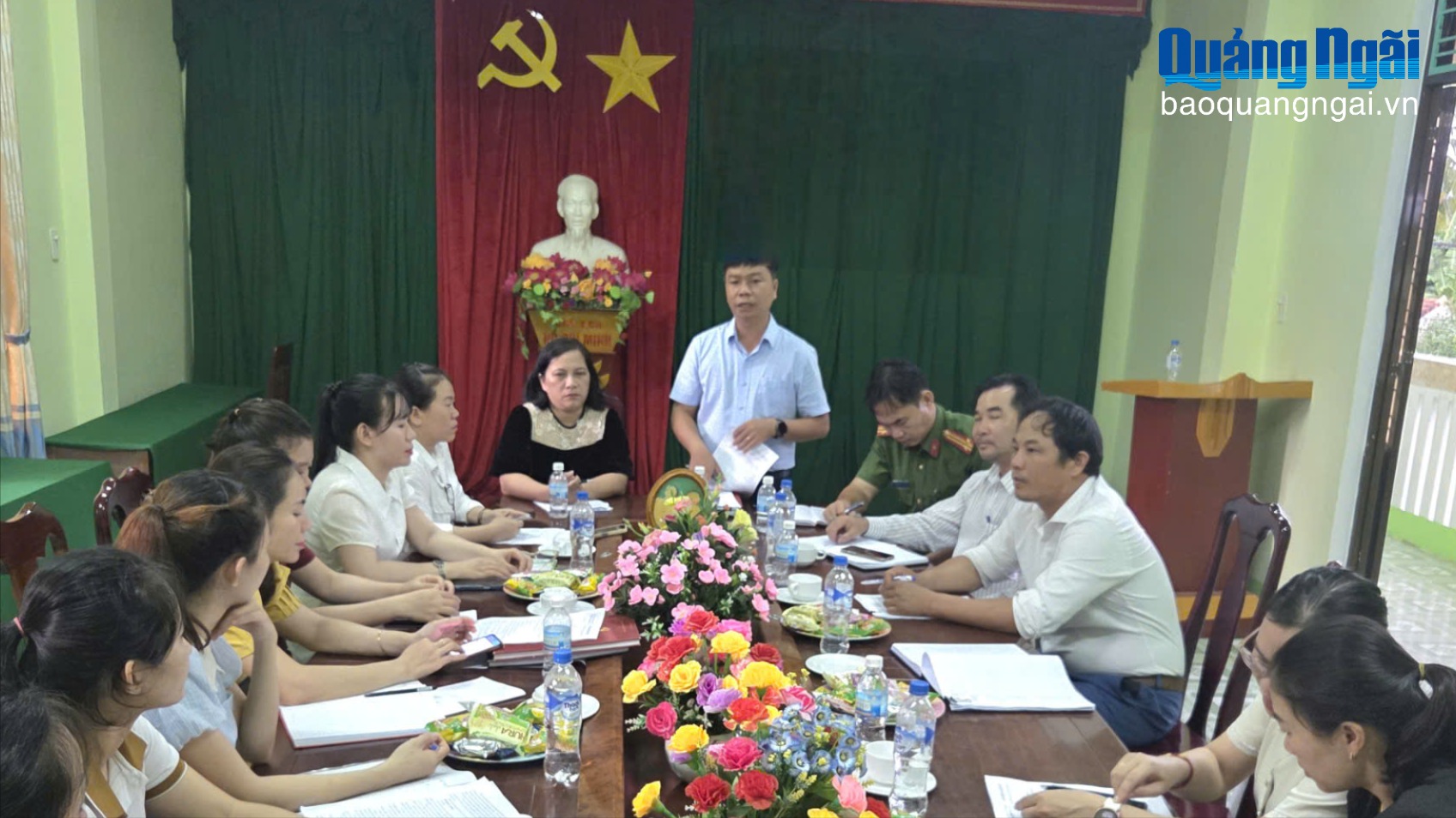 Chuyển biến rõ nét trong công tác xây dựng Đảng ở xã Nguyễn Nghiêm