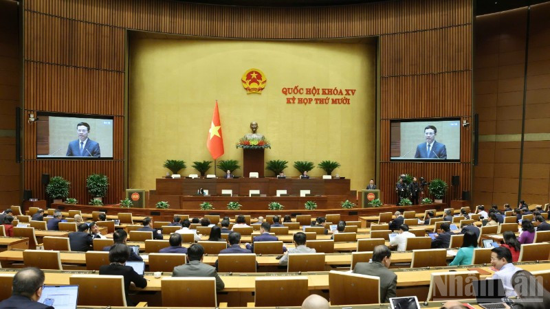 Thông cáo báo chí số 26 Kỳ họp thứ 10, Quốc hội khóa XV