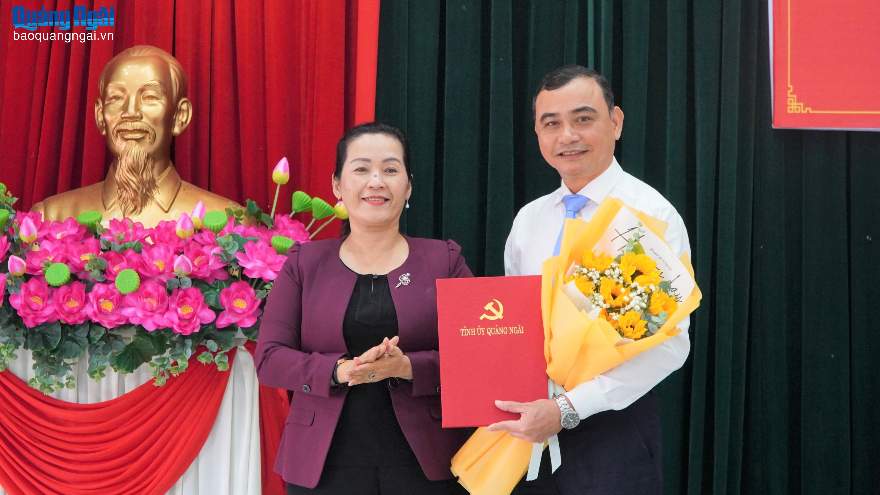 Đồng chí Trần Đại Thắng giữ chức Bí thư Đảng ủy xã Khánh Cường