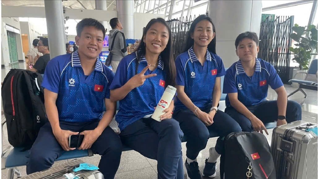 Đội tuyển nữ Việt Nam lên đường sang Thái Lan tham dự SEA Games 33