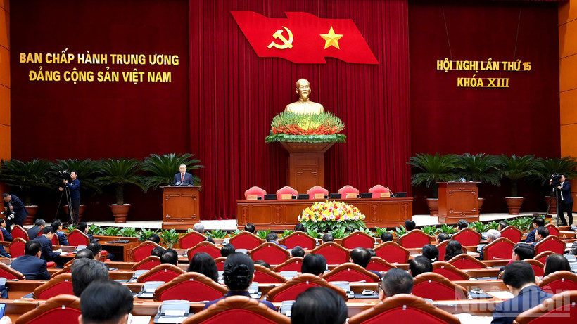 Bế mạc Hội nghị lần thứ 15 Ban Chấp hành Trung ương Đảng khóa XIII