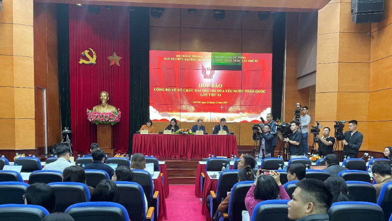 Có 2.025 đại biểu chính thức dự Đại hội Thi đua yêu nước toàn quốc lần thứ XI