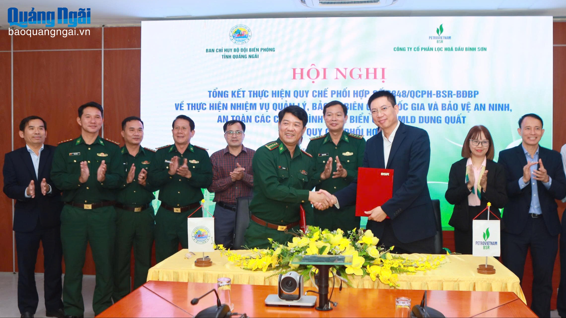 Bảo đảm an ninh công trình trên biển của Nhà máy Lọc dầu Dung Quất