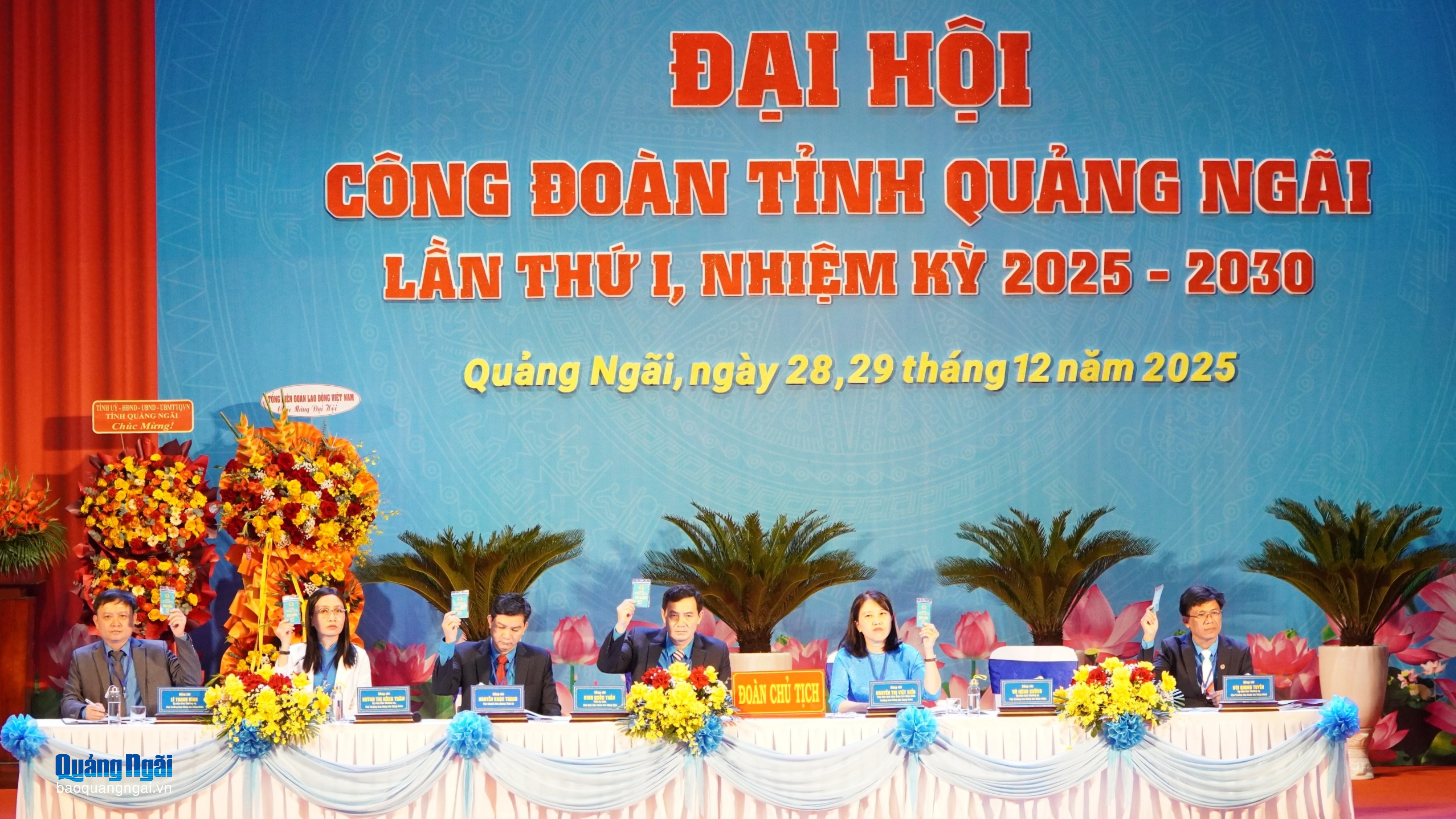 Đại hội Công đoàn tỉnh lần thứ I, nhiệm kỳ 2025 – 2030 họp phiên thứ nhất