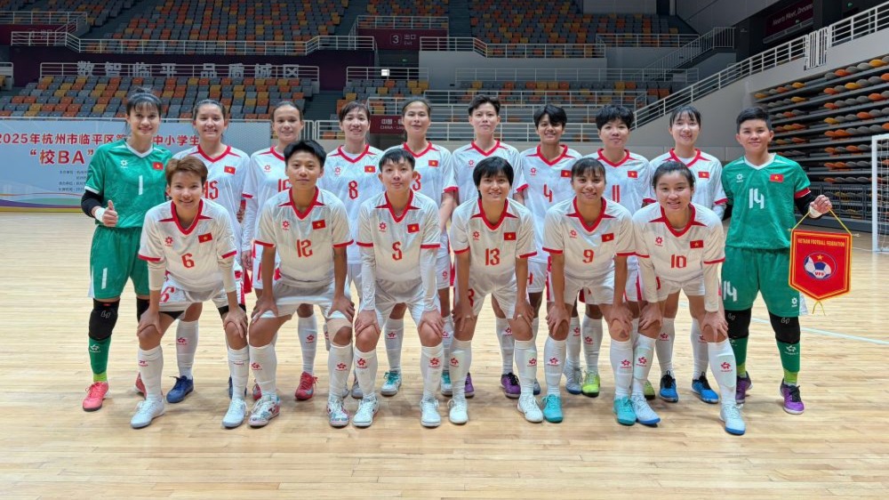 Đội tuyển futsal nữ Việt Nam sẵn sàng cho SEA Games 33
