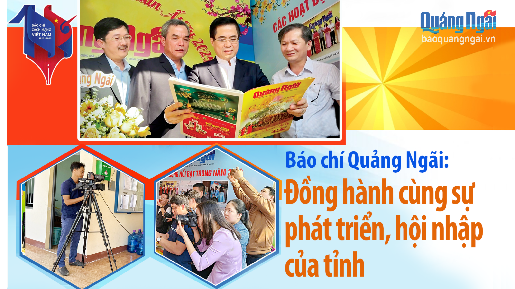 Báo chí Quảng Ngãi: Đồng hành cùng sự phát triển, hội nhập của tỉnh