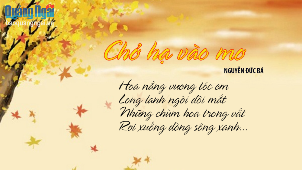 Chở hạ vào mơ