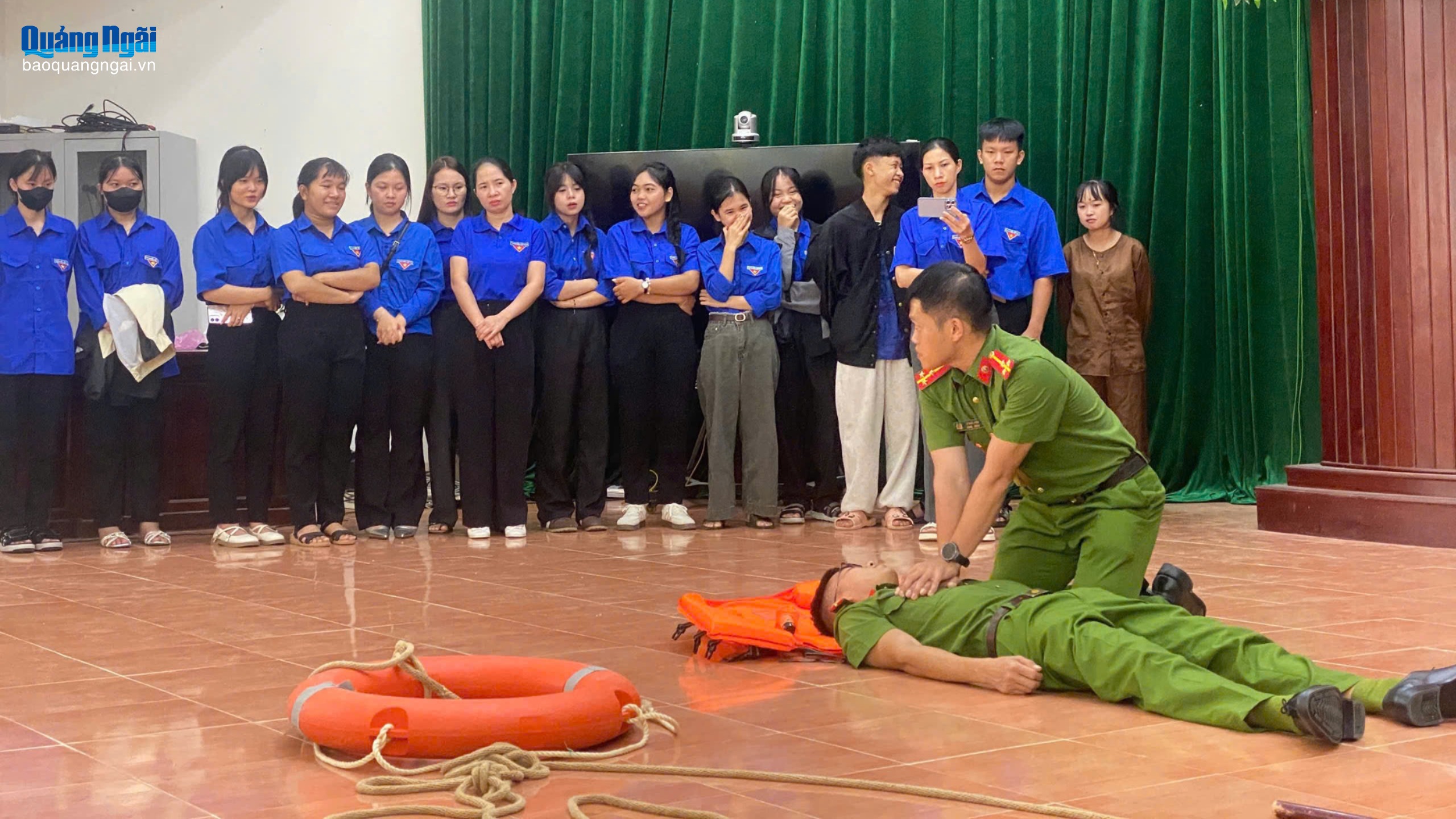 Tuyên truyền phòng cháy, chữa cháy và phòng, chống đuối nước cho đoàn viên, thanh niên