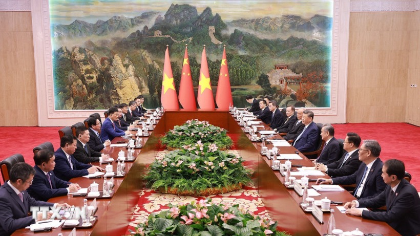 Việt Nam - Trung Quốc mạnh mẽ thúc đẩy quan hệ theo định hướng 6 hơn