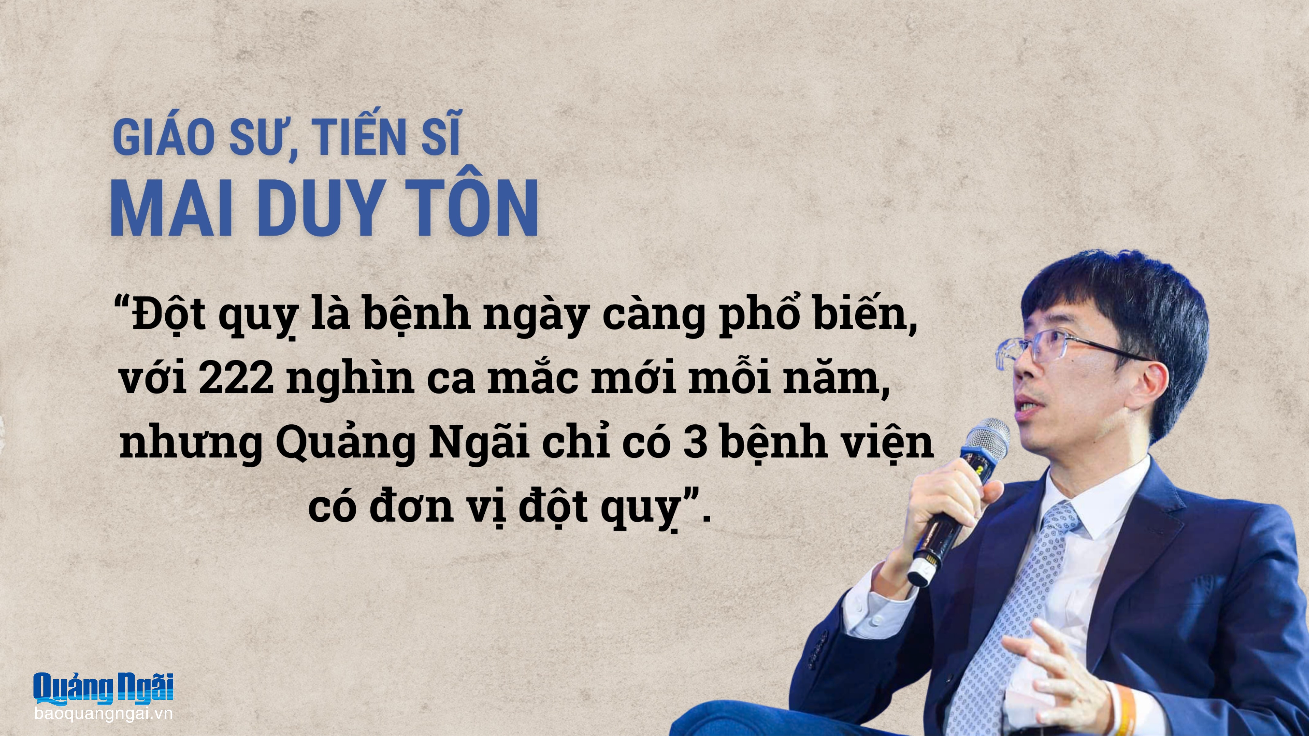 Quảng Ngãi cần phát triển mạng lưới điều trị đột quỵ đến cơ sở