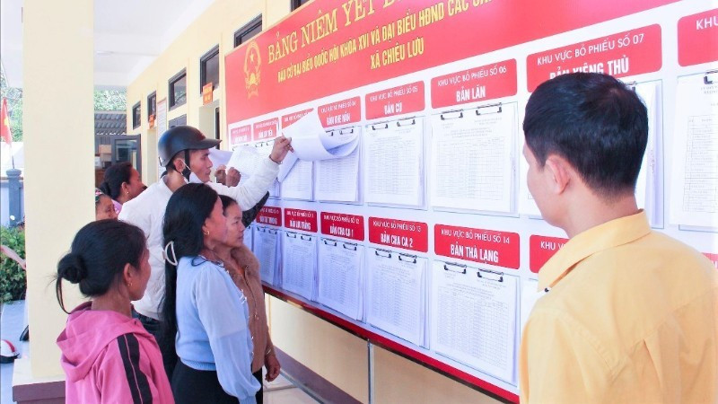 [Hỏi đáp] Việc tổ chức bầu cử ở các khu vực bỏ phiếu sớm được quy định như thế nào?