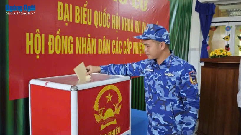 [Cập nhật]. Hơn 1,4 triệu cử tri Quảng Ngãi nô nức tham gia ngày hội lớn