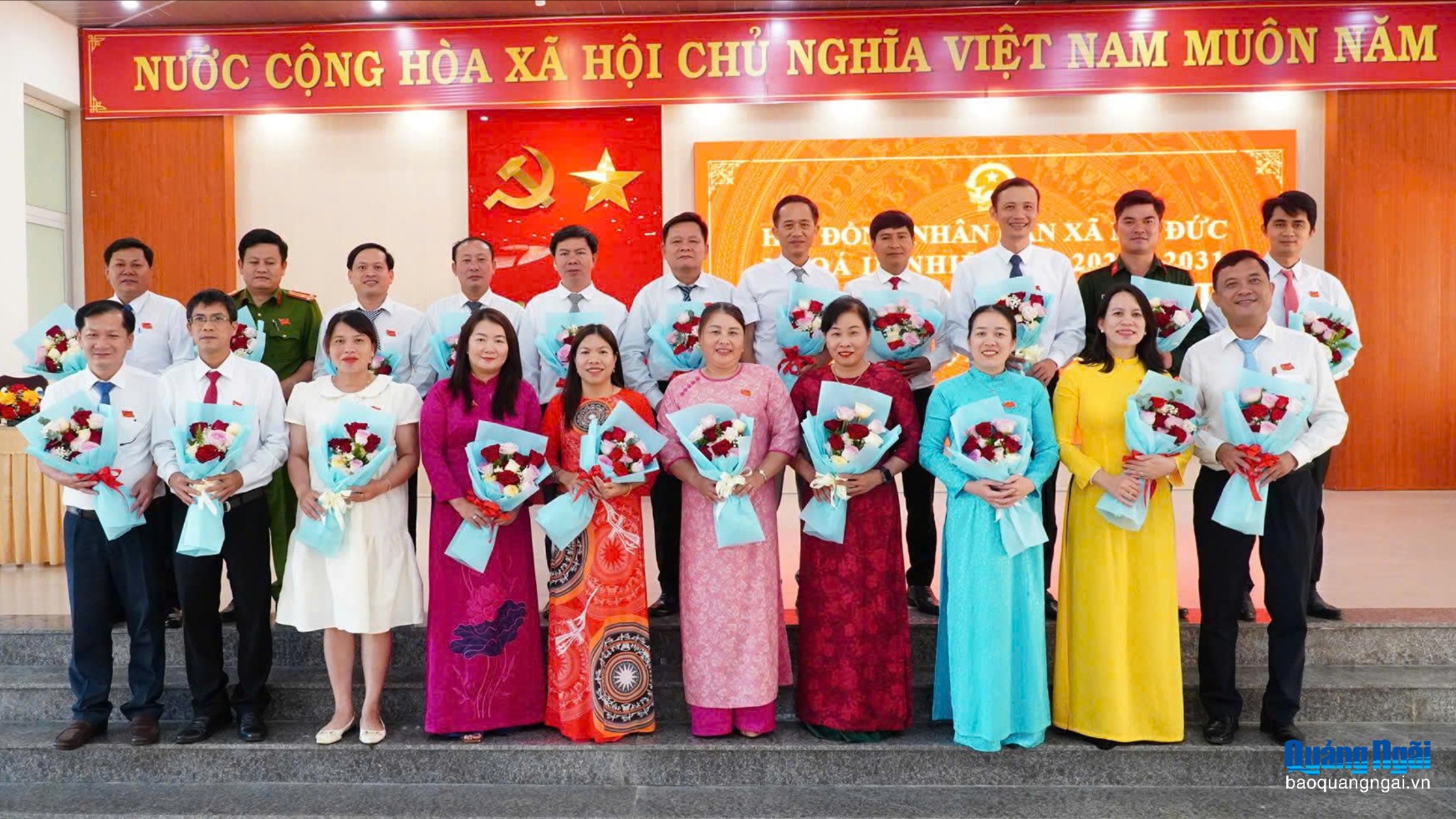 Hội đồng nhân dân xã Mộ Đức tổ chức Kỳ họp thứ nhất, nhiệm kỳ 2026 - 2031