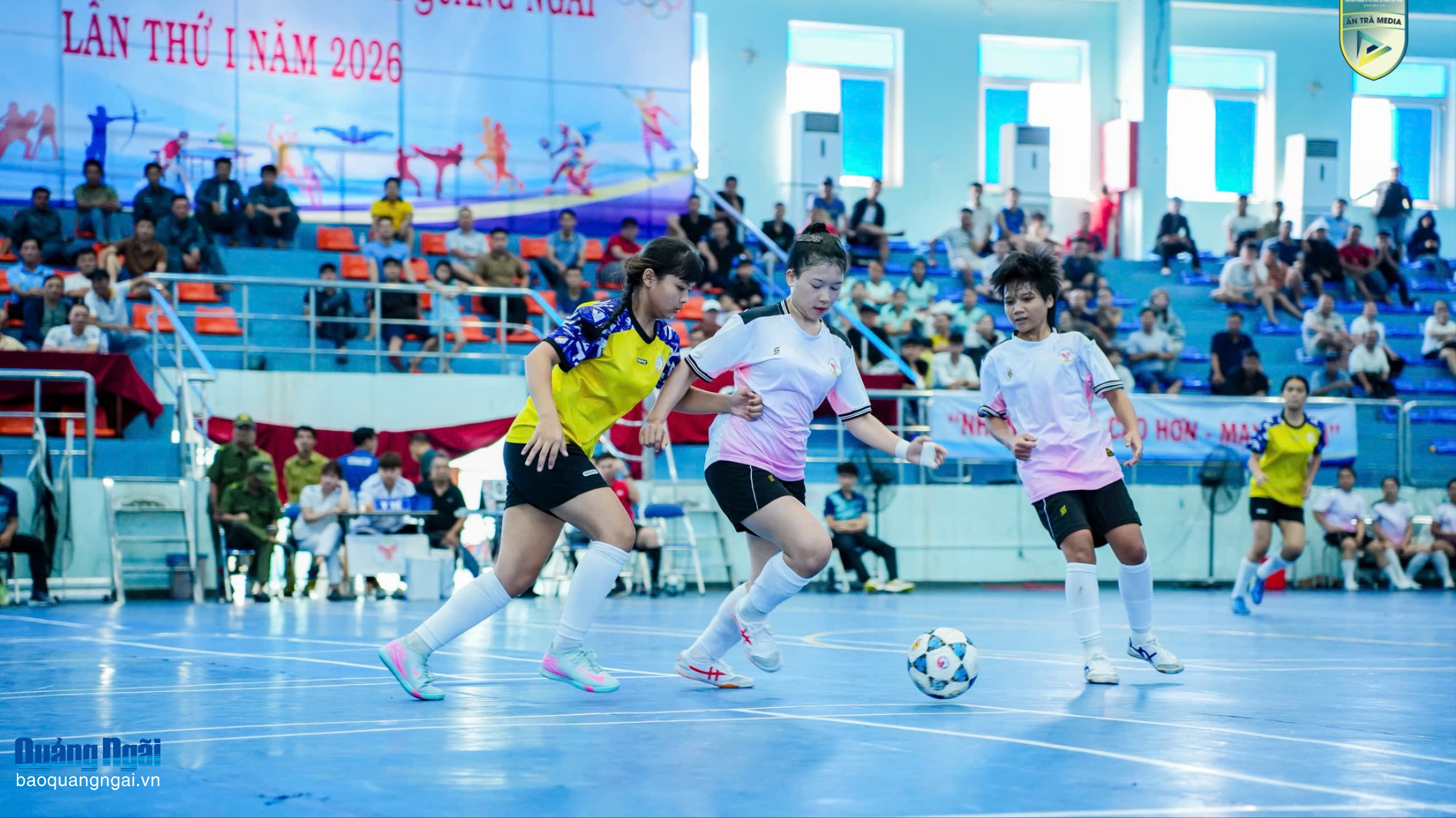 Kết thúc môn Futsal Đại hội Thể dục thể thao tỉnh