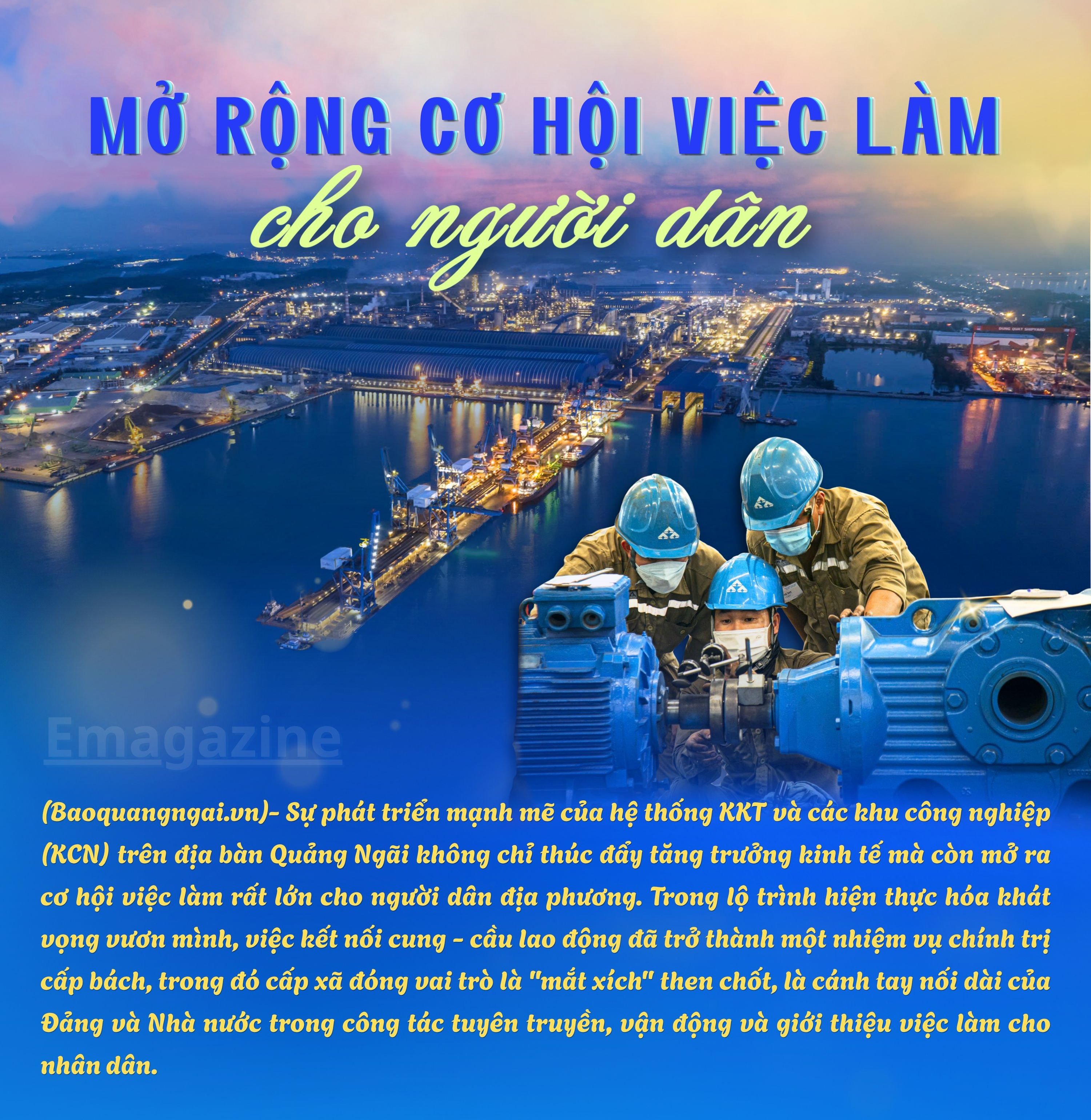 [Emagazine]. Mở rộng cơ hội việc làm cho người dân