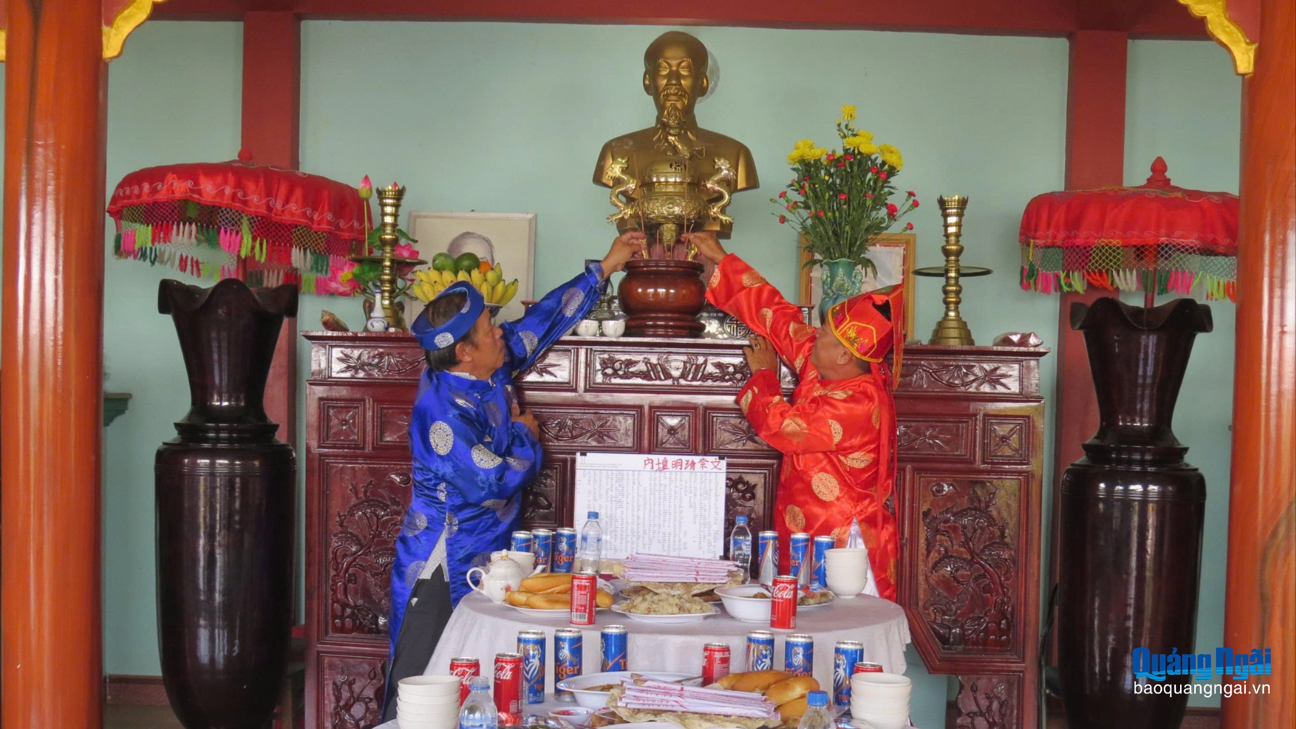 Tri ân tiền nhân trong ngày vui thống nhất