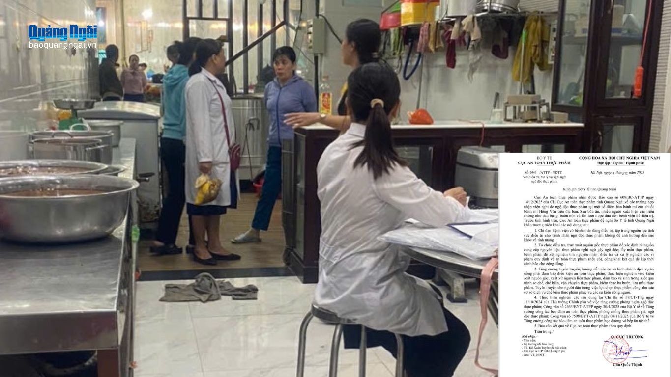 Bộ Y tế yêu cầu điều tra, xử lý nghiêm vụ ngộ độc thực phẩm nghi do bánh mì