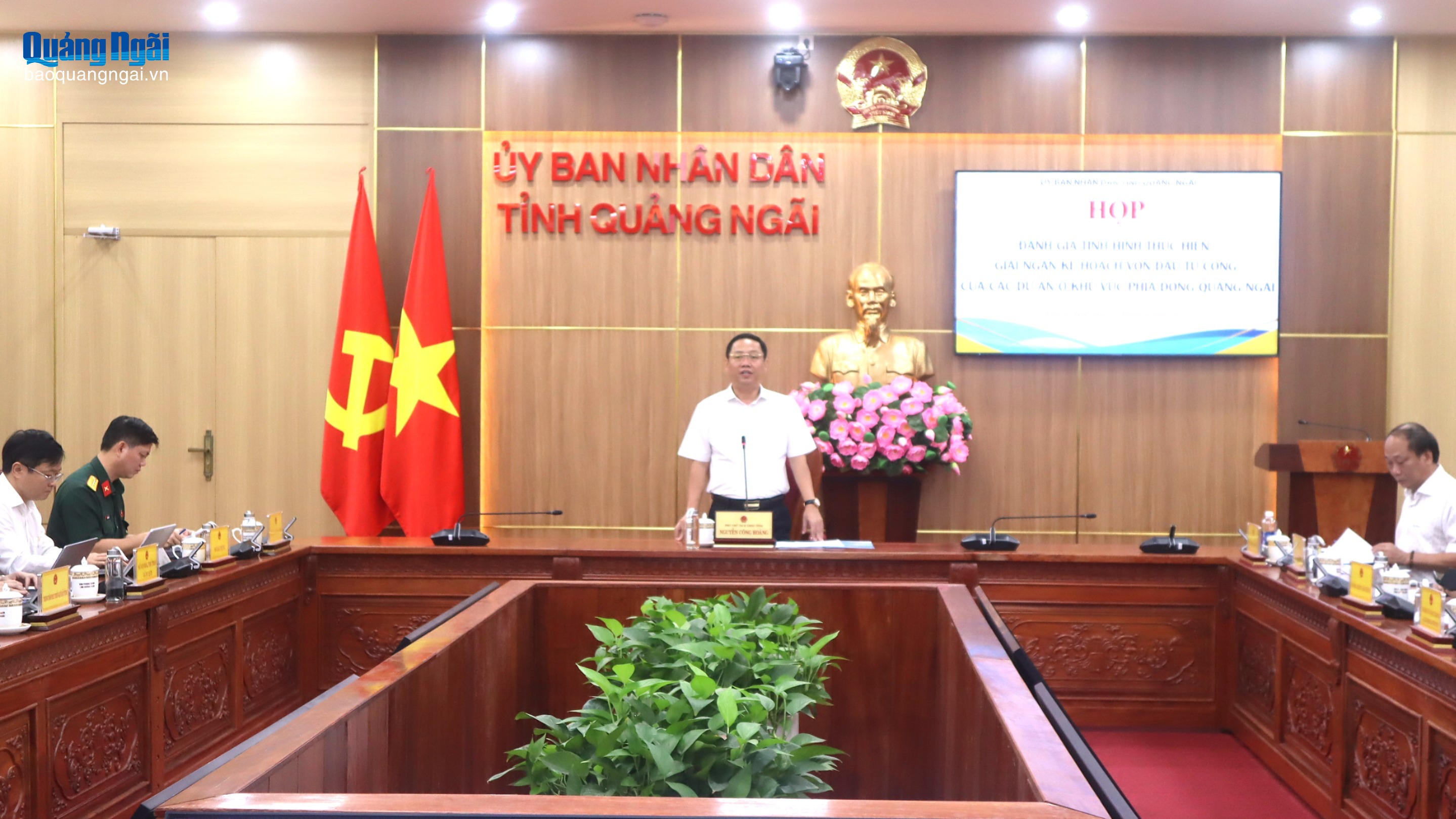 Họp đánh giá tình hình giải ngân vốn đầu tư công