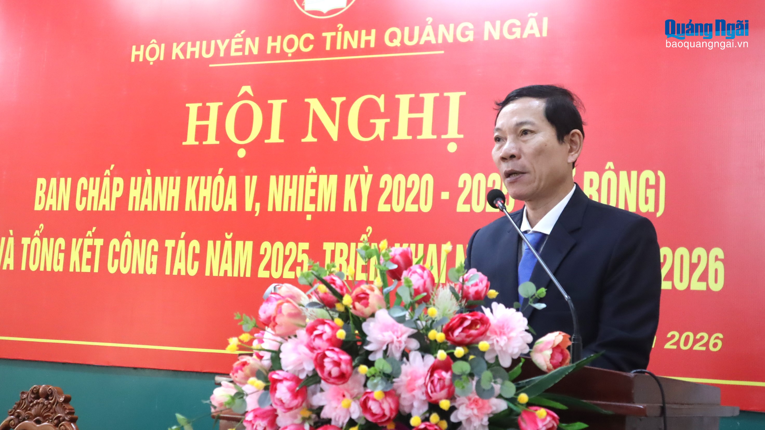 Đồng chí Võ Thanh An được bầu giữ chức Chủ tịch Hội Khuyến học tỉnh