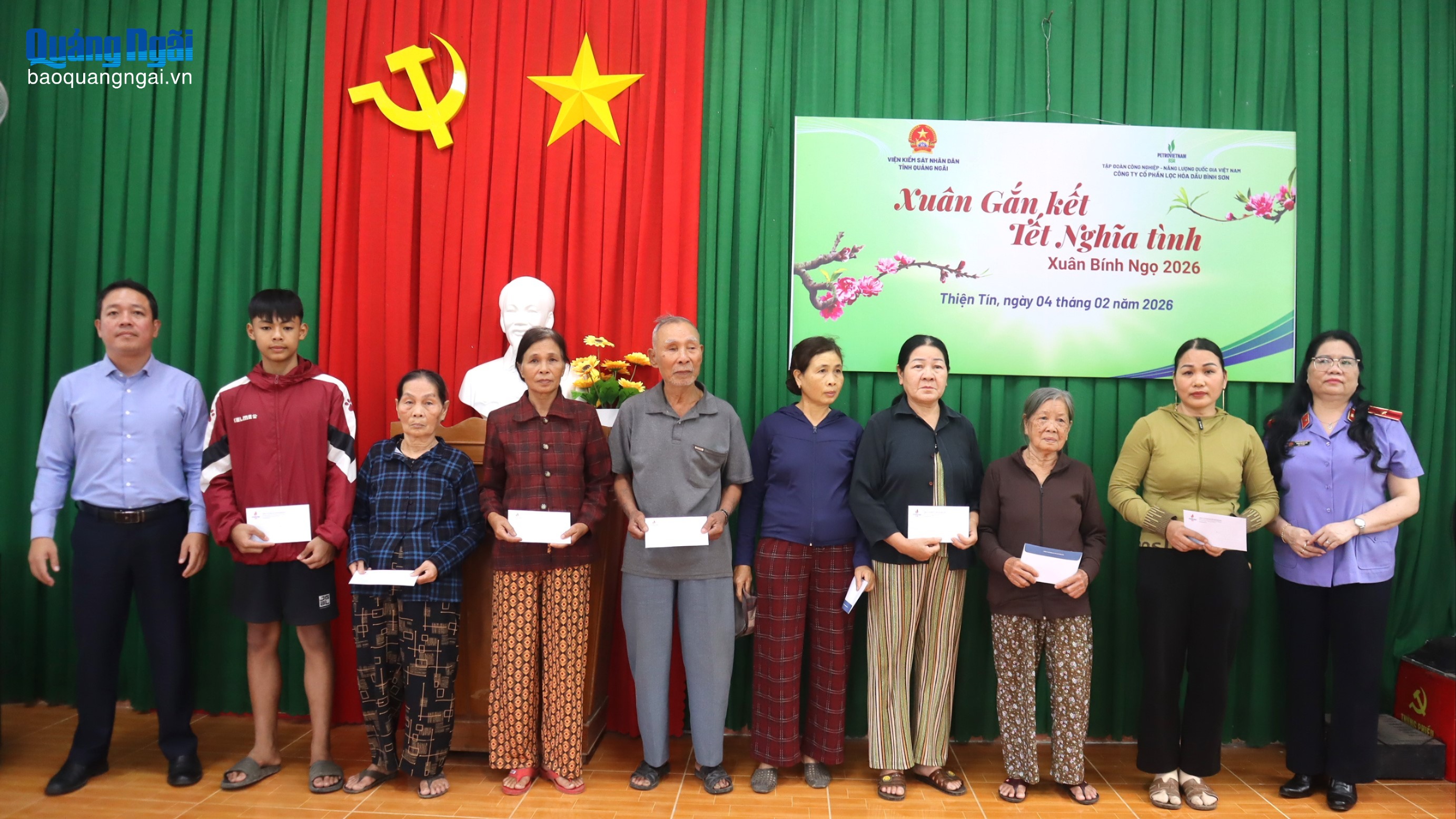 Tổ chức Chương trình “Xuân gắn kết, Tết nghĩa tình” tại xã Thiện Tín