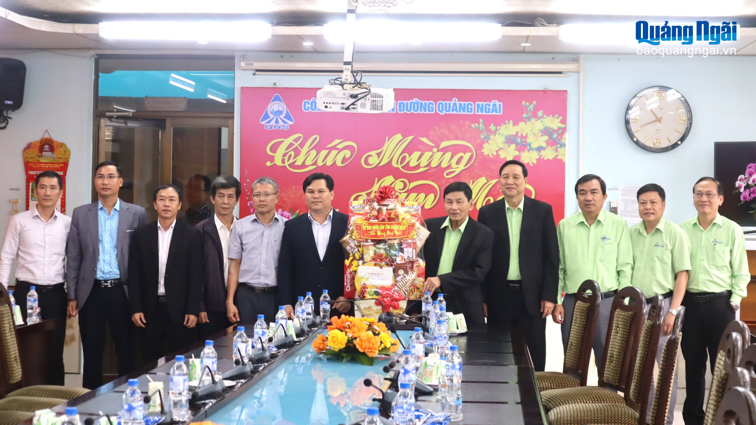 Phó Chủ tịch UBND tỉnh Trần Phước Hiền thăm, chúc Tết các doanh nghiệp