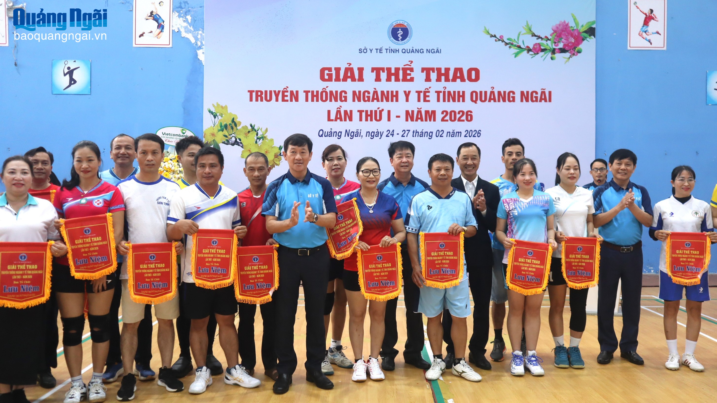 Khai mạc Giải thể thao truyền thống ngành Y tế tỉnh Quảng Ngãi lần thứ I - năm 2026