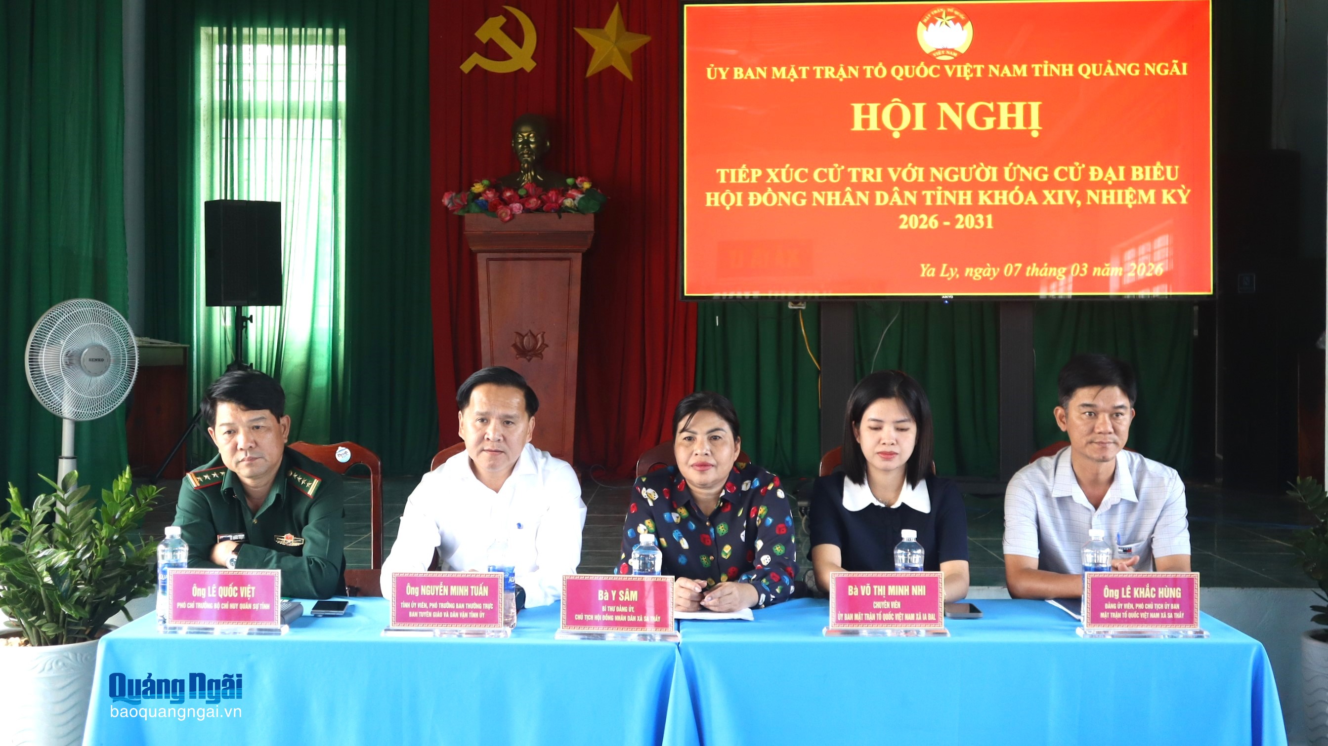 Cử tri xã Ya Ly đánh giá cao chương trình hành động của các ứng cử viên