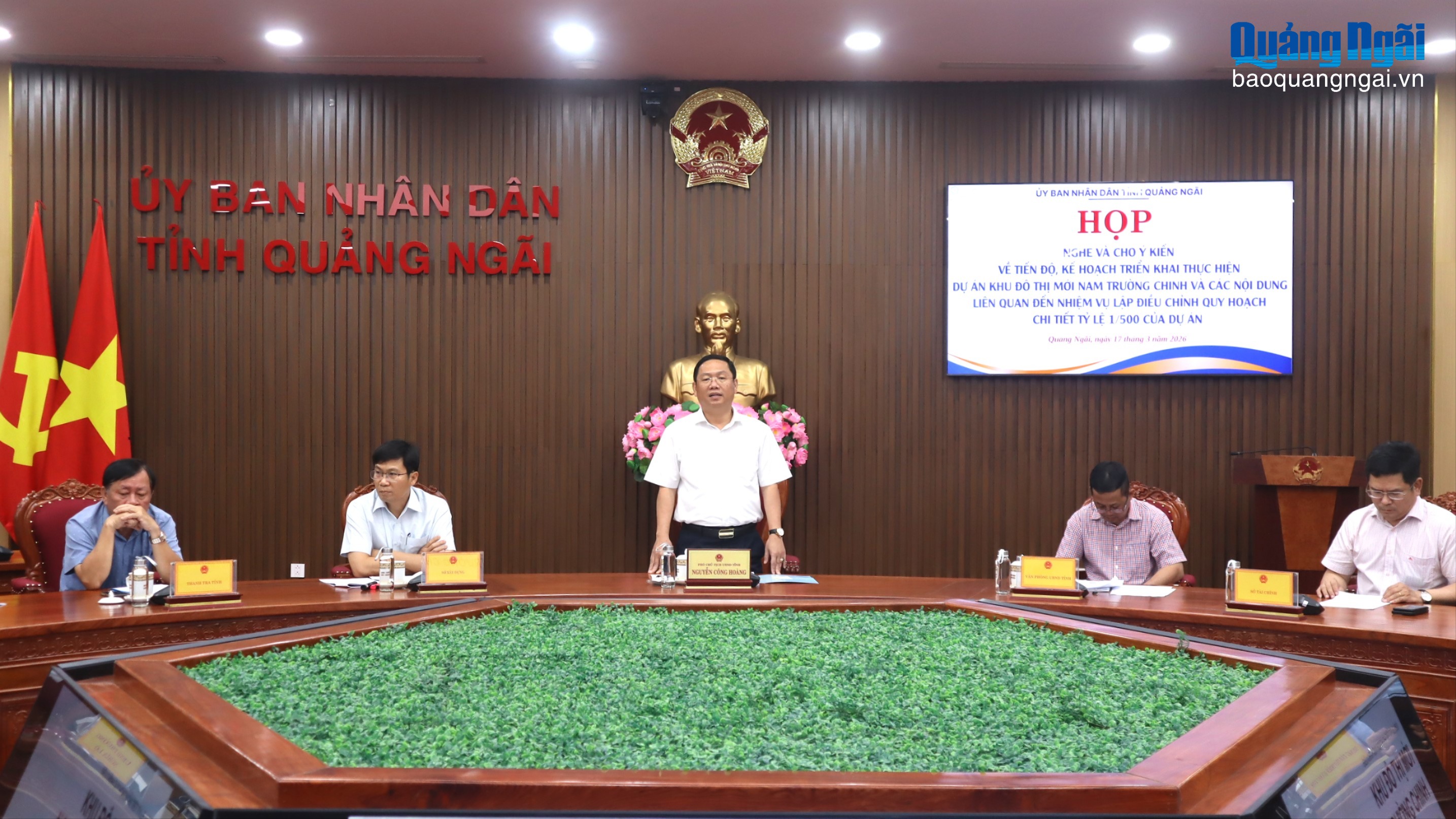 Cho ý kiến dự án Khu đô thị mới Nam Trường Chinh