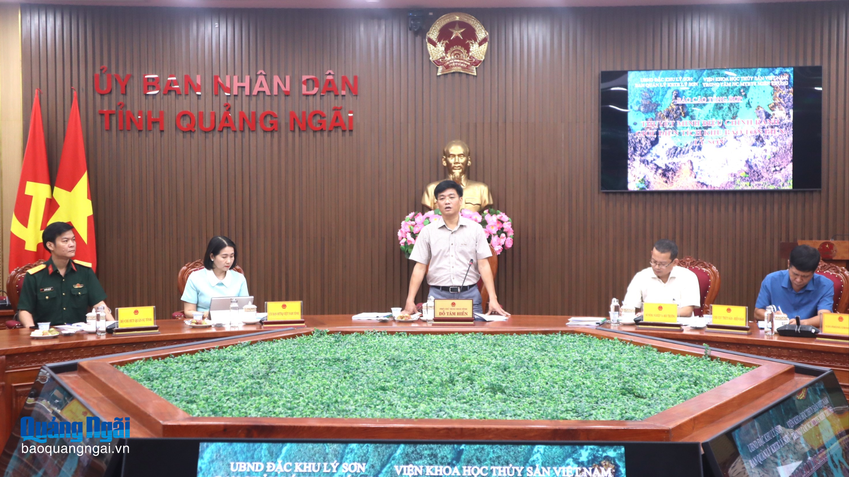 Sớm hoàn thành điều chỉnh ranh giới, diện tích Khu bảo tồn biển Lý Sơn