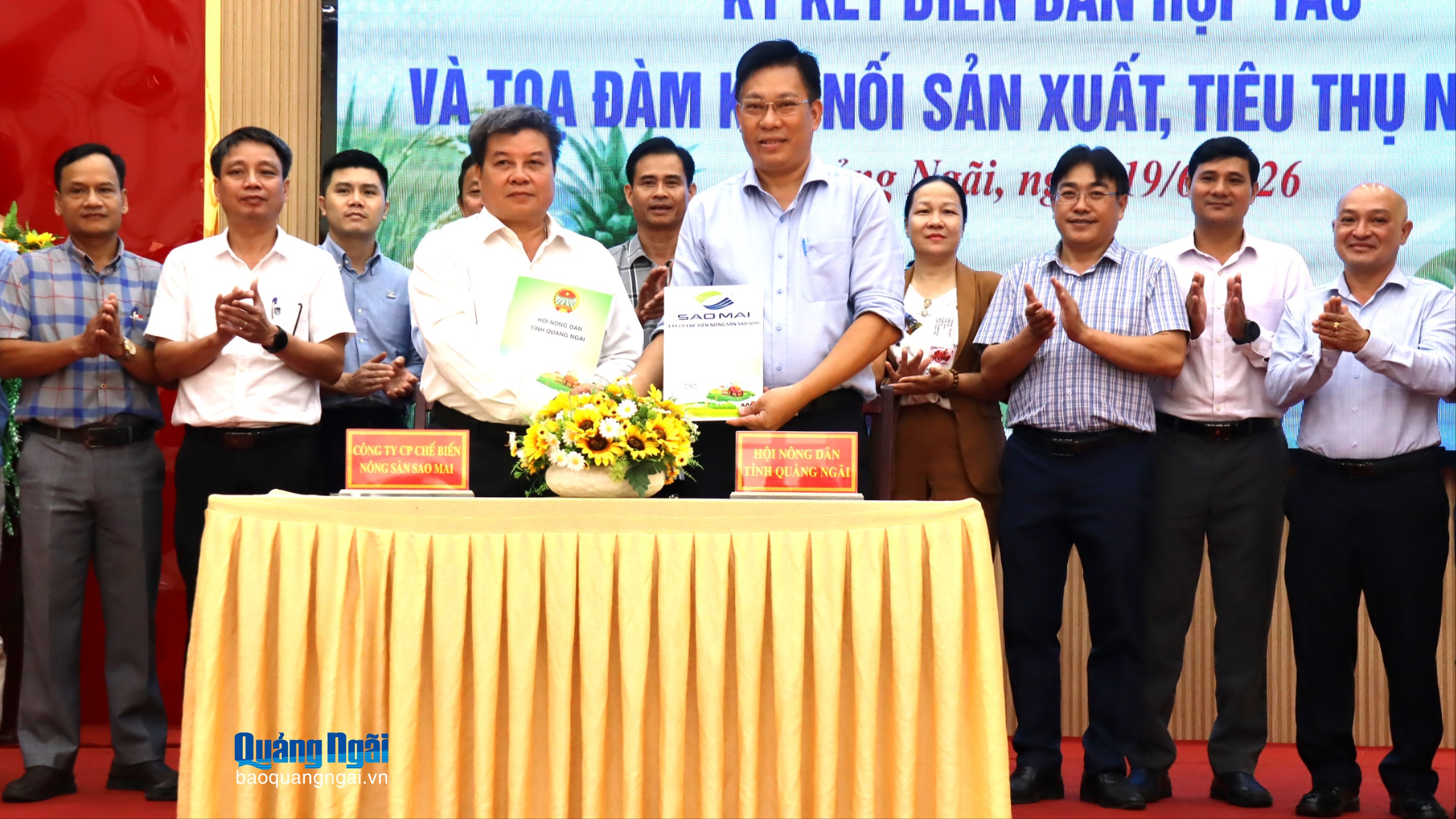 Hợp tác kết nối sản xuất, tiêu thụ nông sản