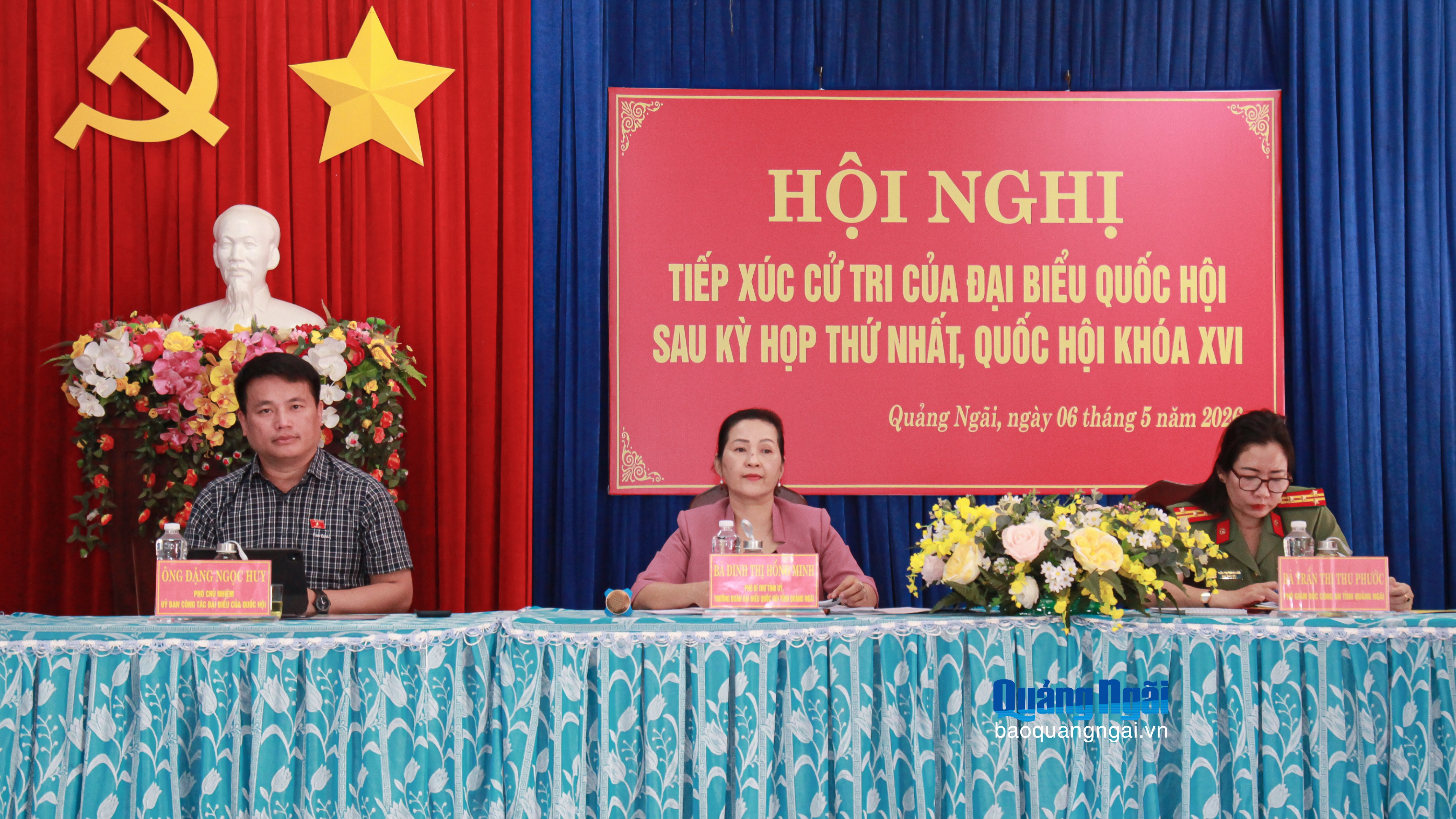 Tổ đại biểu Quốc hội số 3 tiếp xúc cử tri các địa phương