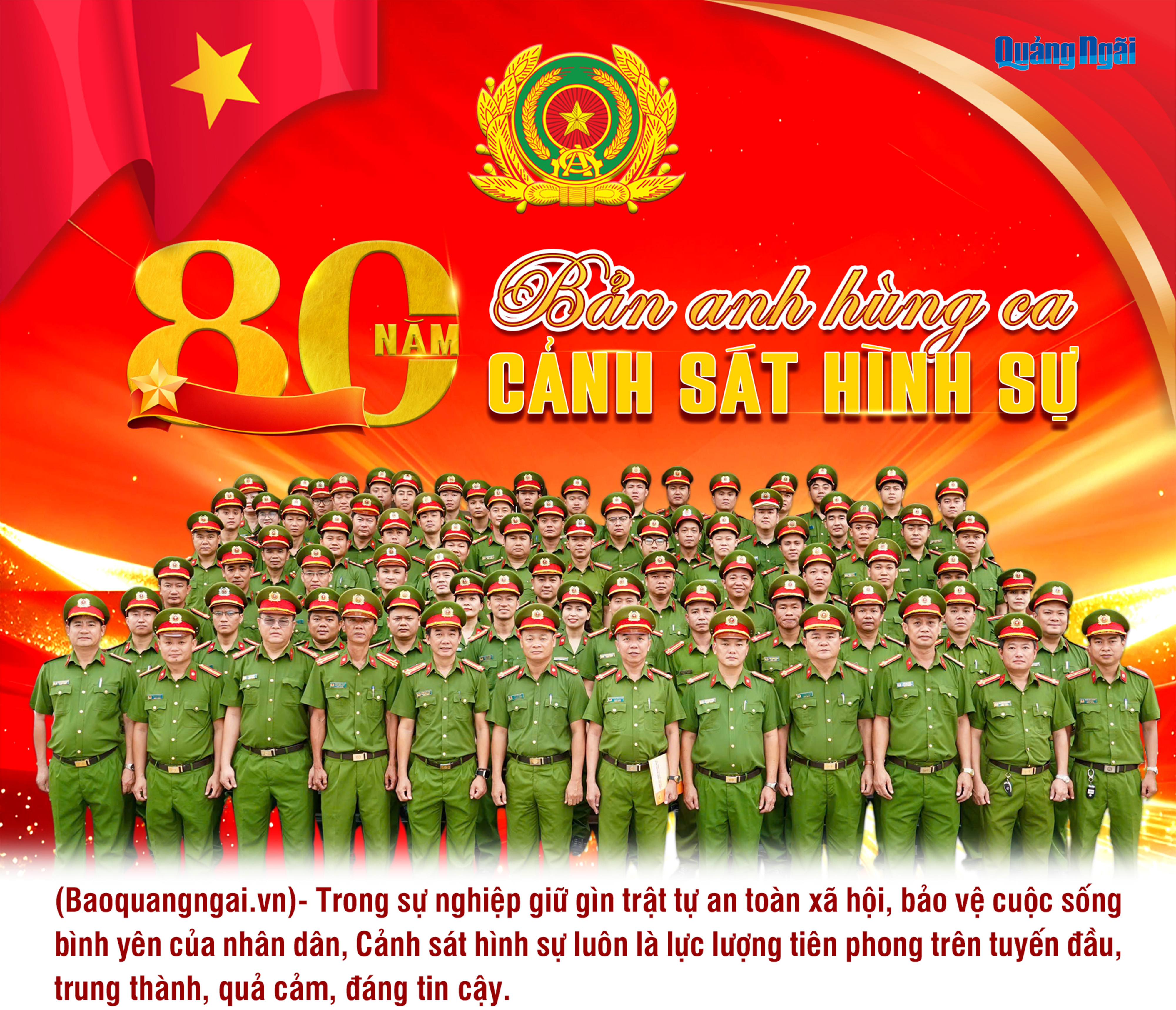 [Emagazine]. 80 năm bản anh hùng ca cảnh sát hình sự