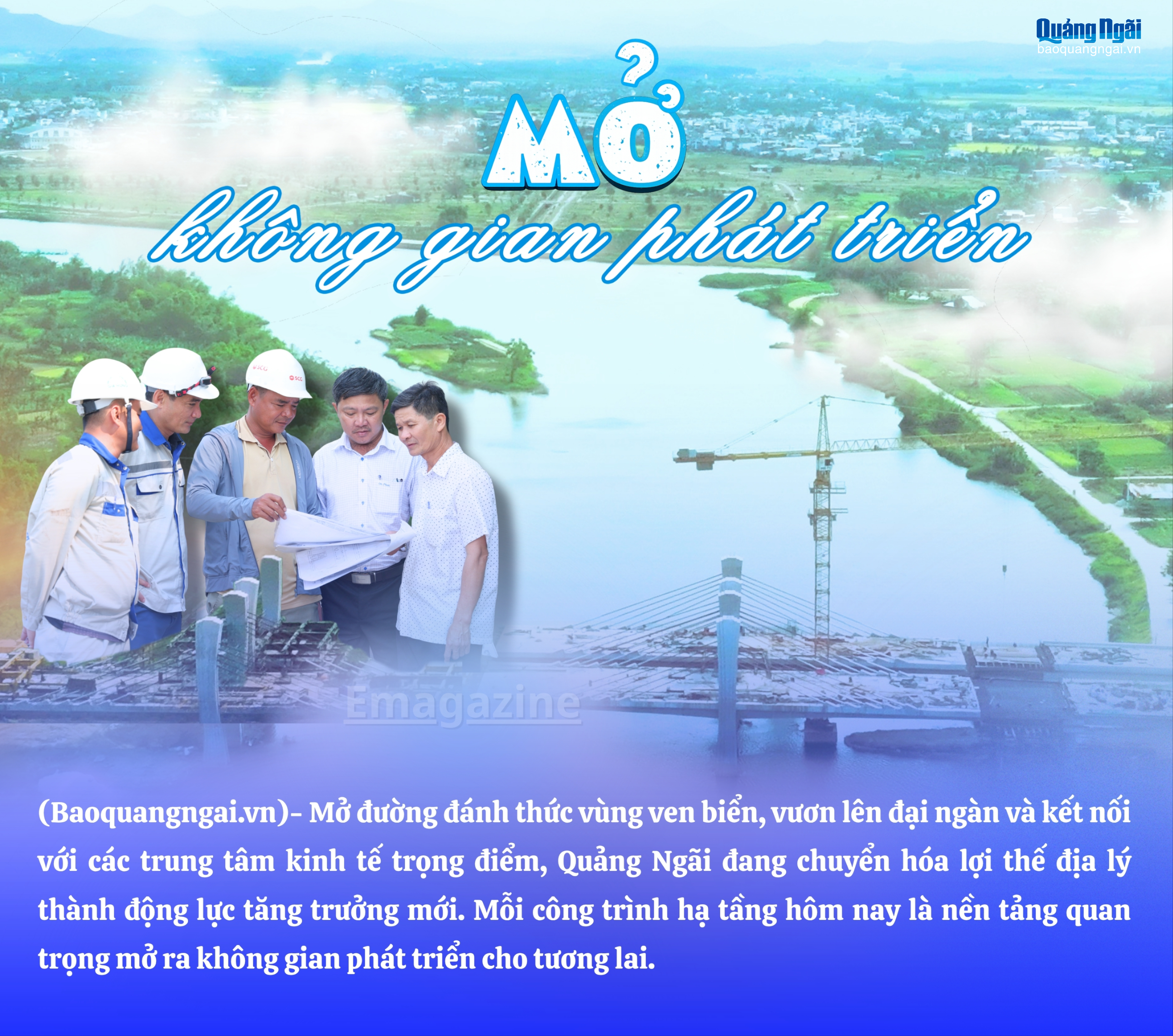 [Emagazine]. Mở không gian phát triển