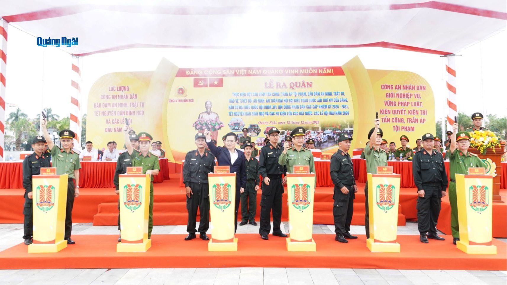 Ra quân tấn công, trấn áp tội phạm