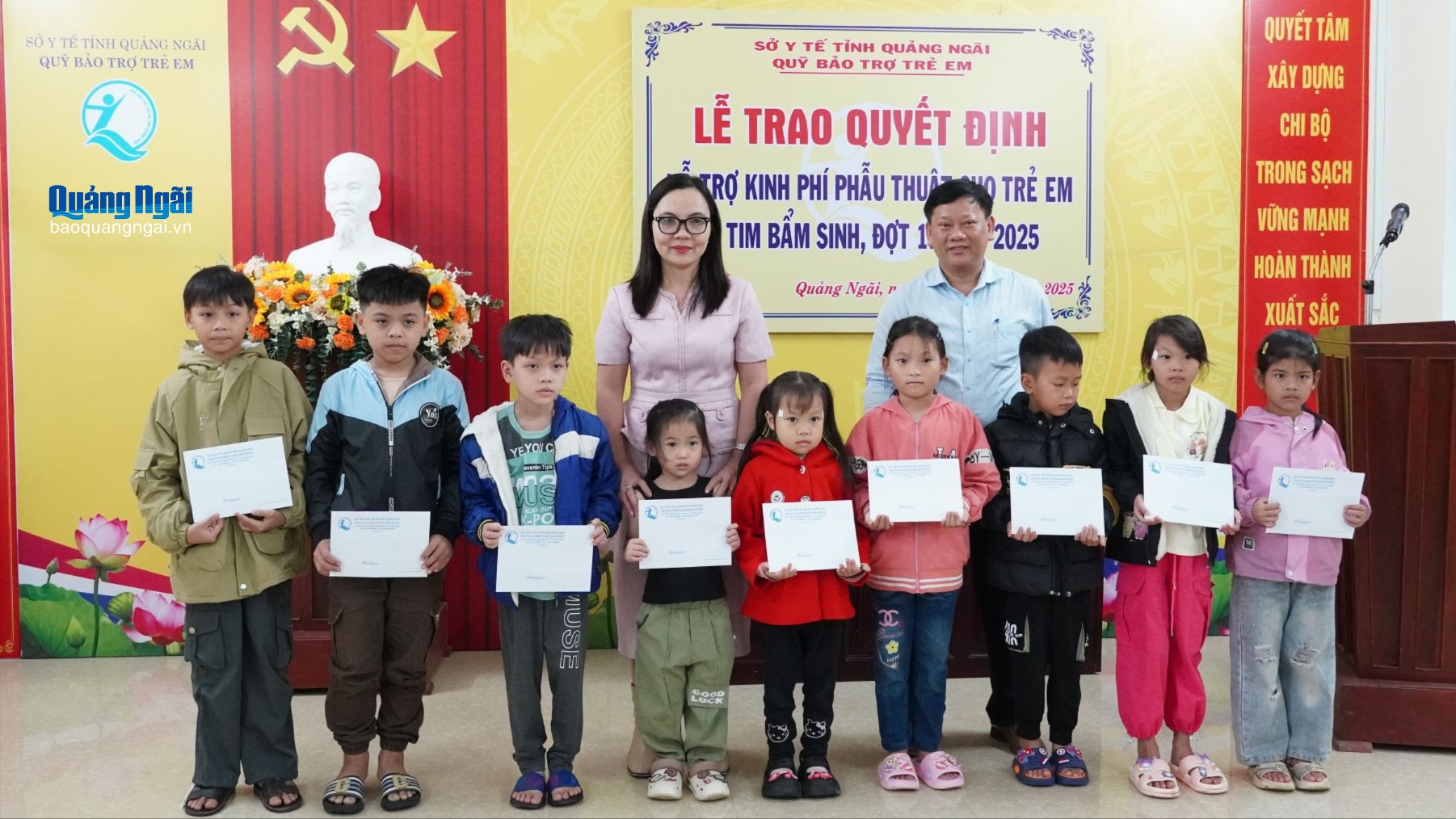 Hỗ trợ kinh phí phẫu thuật cho trẻ bị tim bẩm sinh