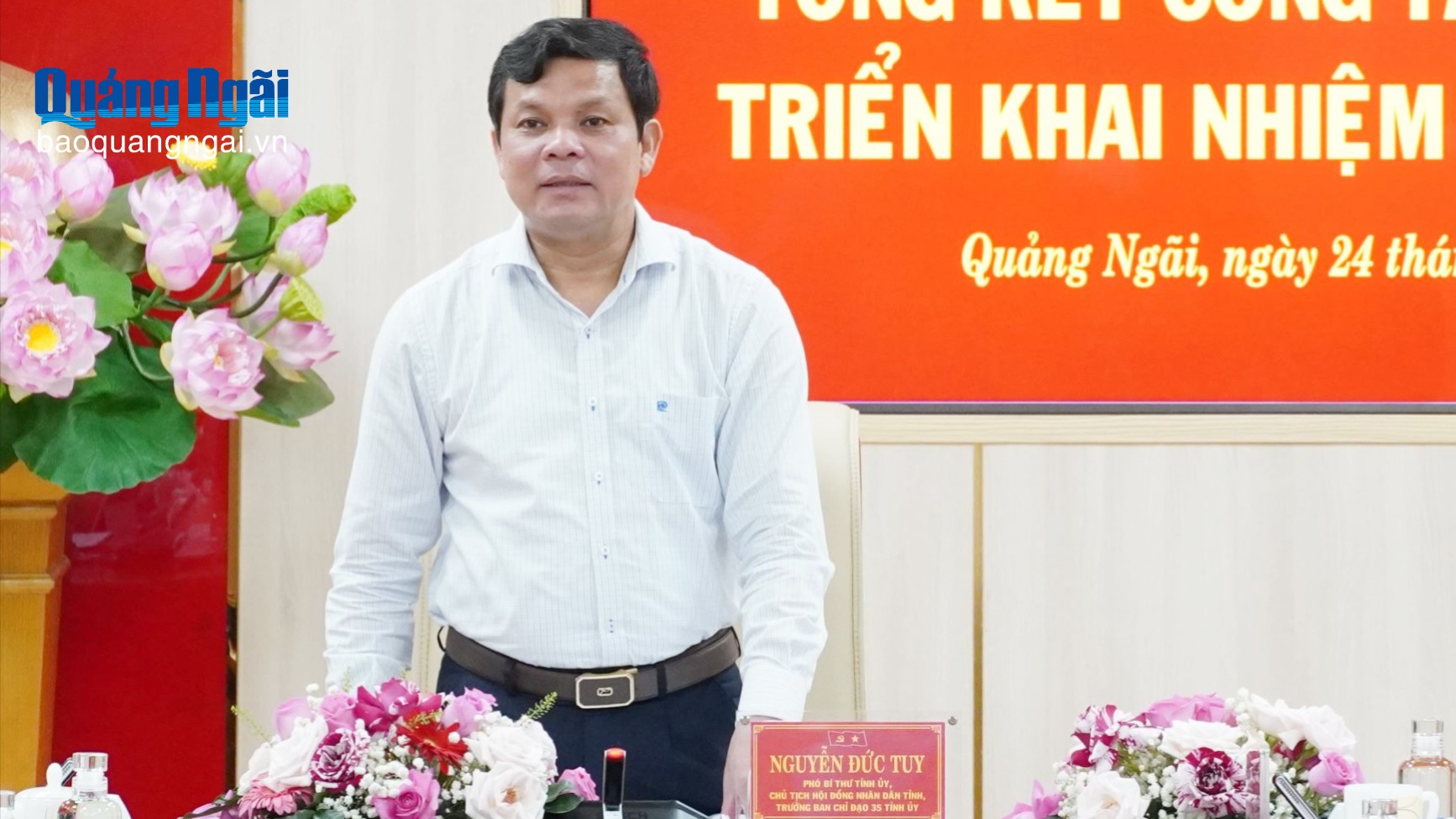 Ban Chỉ đạo 35 Tỉnh ủy triển khai nhiệm vụ năm 2026