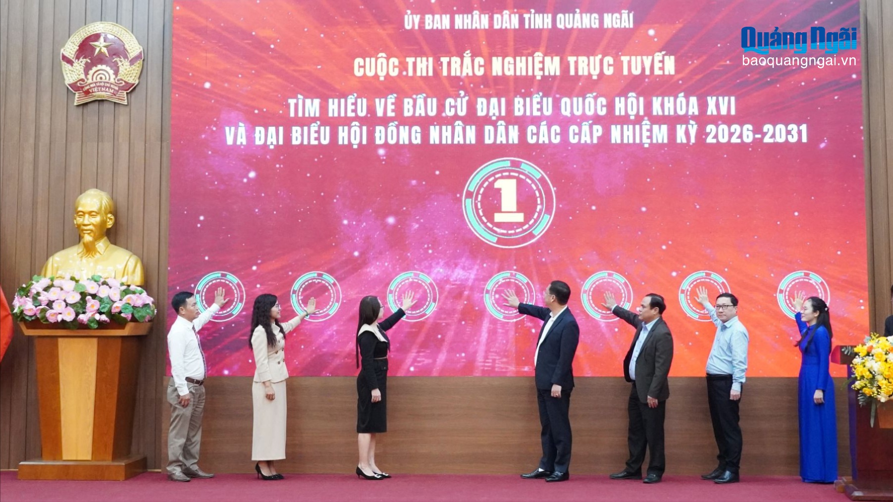 Quảng Ngãi phát động Cuộc thi trực tuyến tìm hiểu về bầu cử