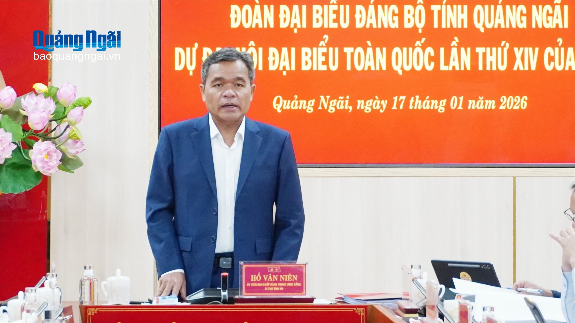 Họp Đoàn đại biểu của Đảng bộ tỉnh tham dự Đại hội XIV của Đảng