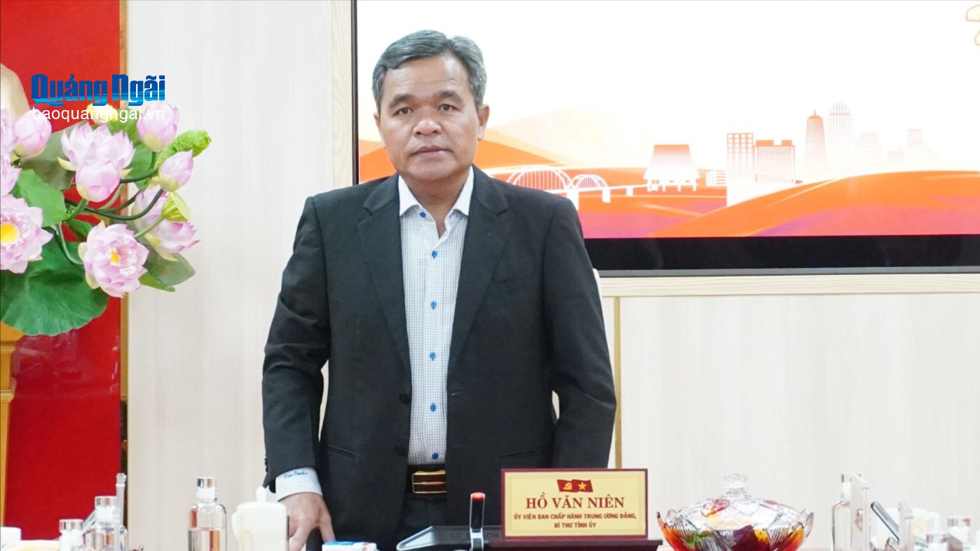 Xây dựng Quảng Ngãi phát triển hài hòa, bền vững và giàu bản sắc