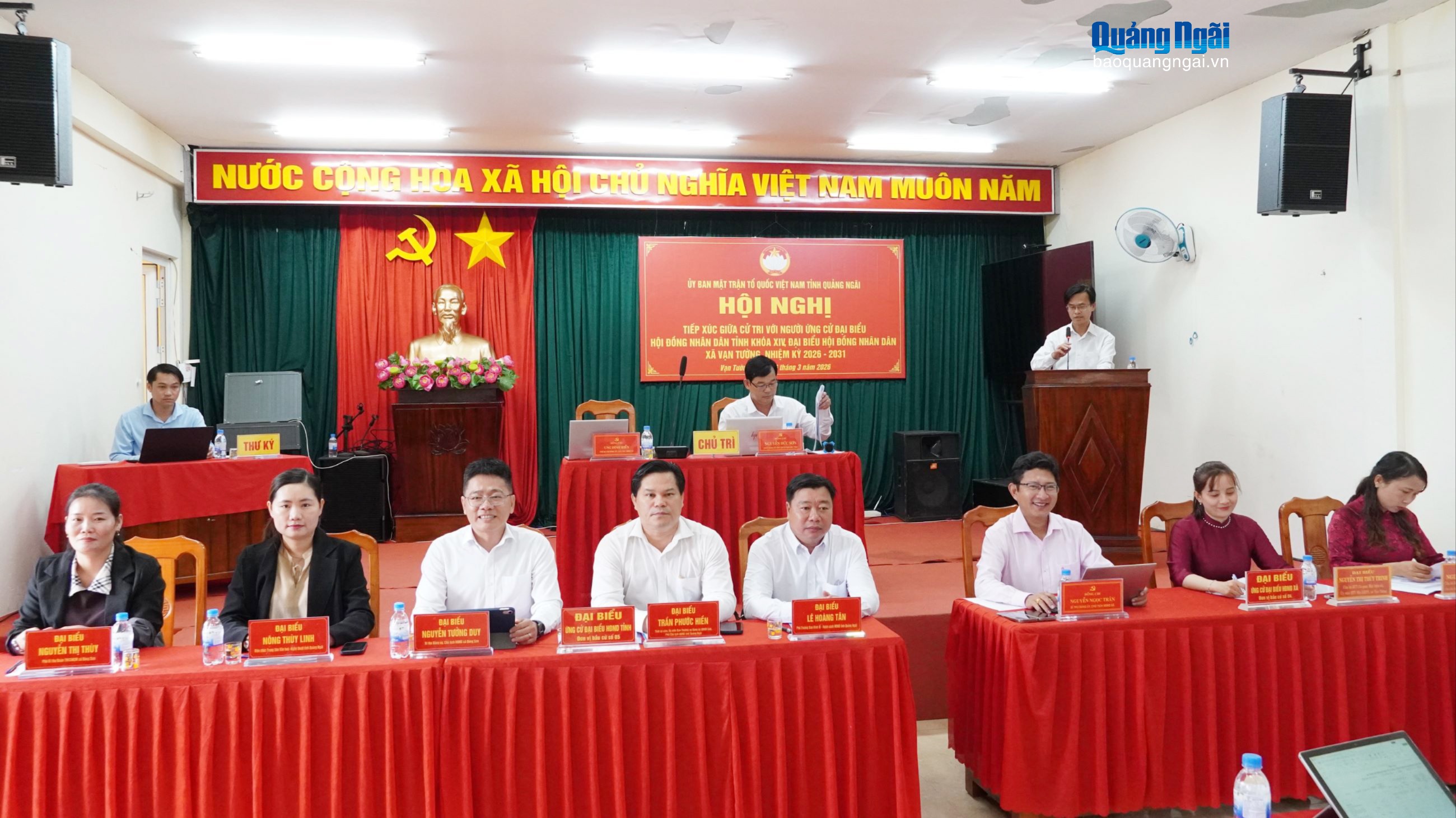 Cử tri Vạn Tường kỳ vọng vào chương trình hành động của các ứng cử viên