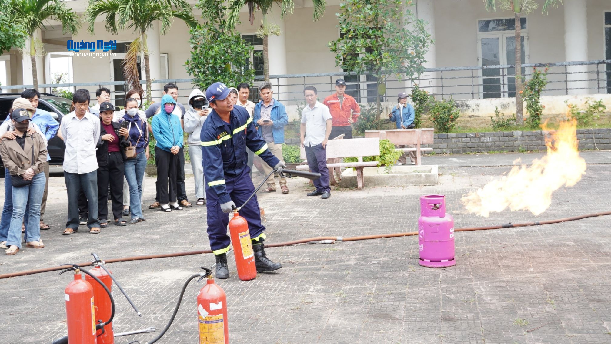 Tập huấn nghiệp vụ cho lực lượng phòng cháy cơ sở
