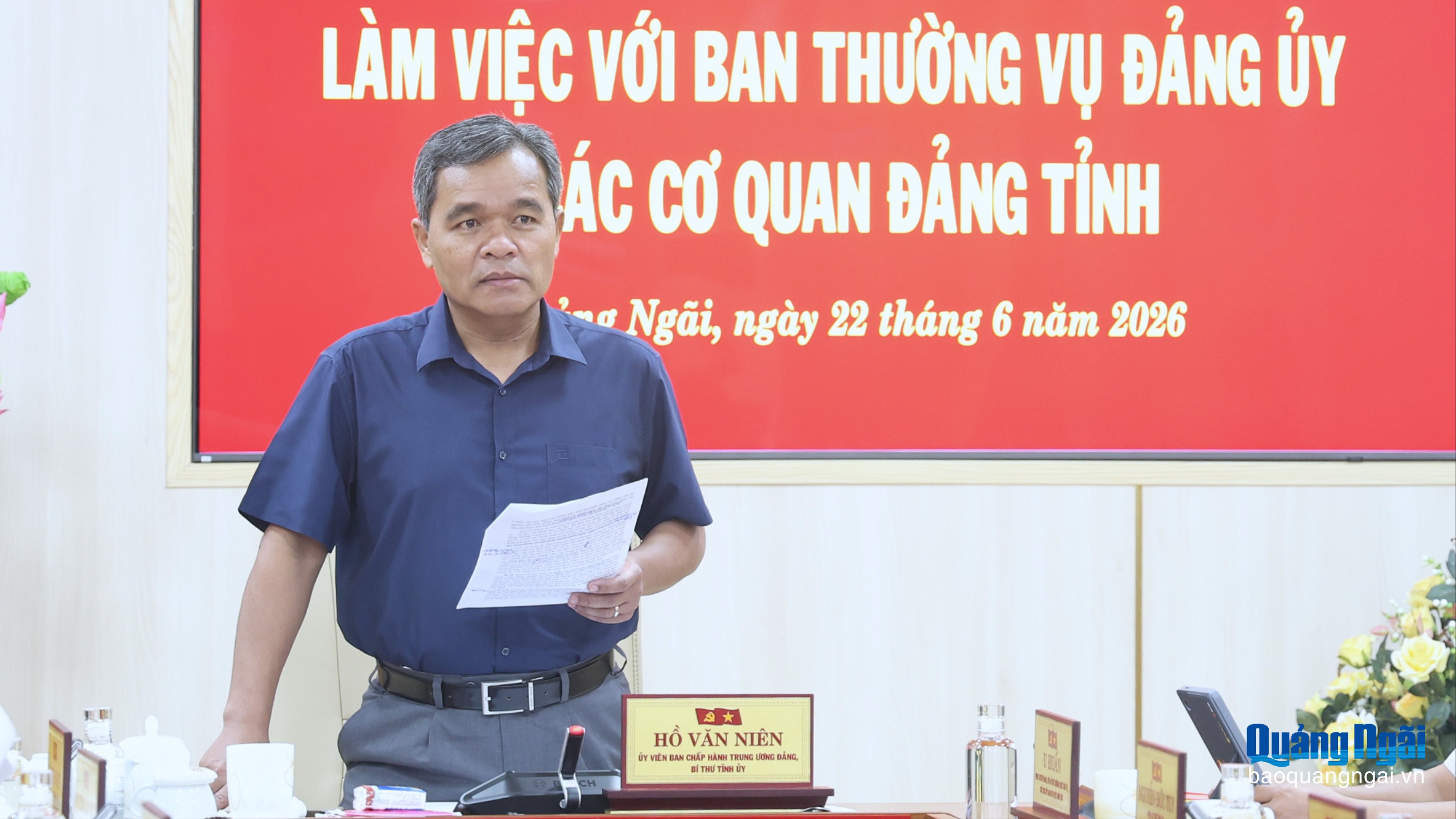 Phát huy vai trò hạt nhân chính trị của Đảng bộ các cơ quan Đảng tỉnh