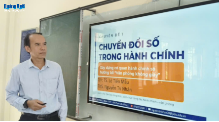 Tập huấn kỹ năng công nghệ thông tin cho công chức cấp xã
