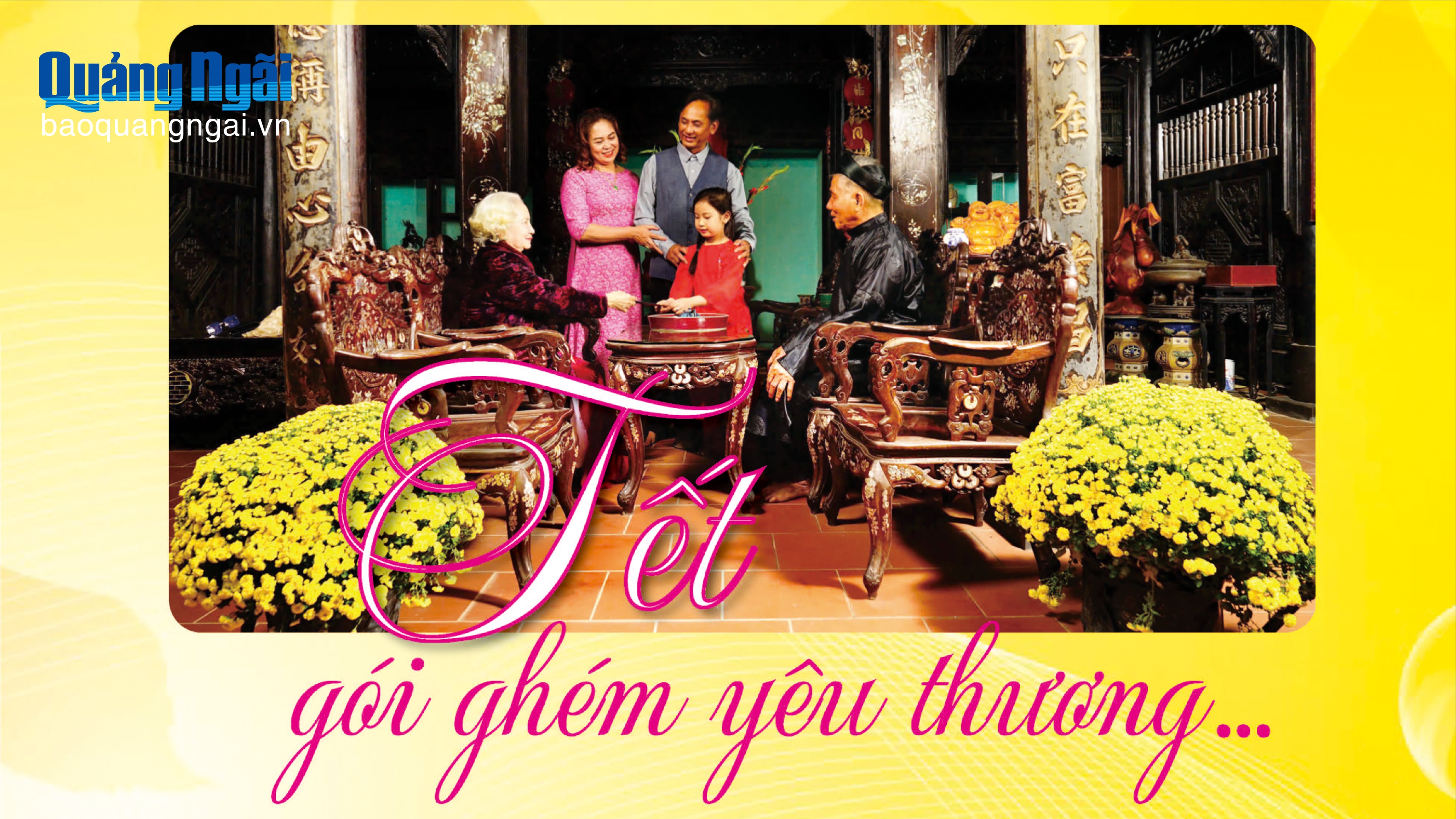 Tết gói ghém yêu thương...