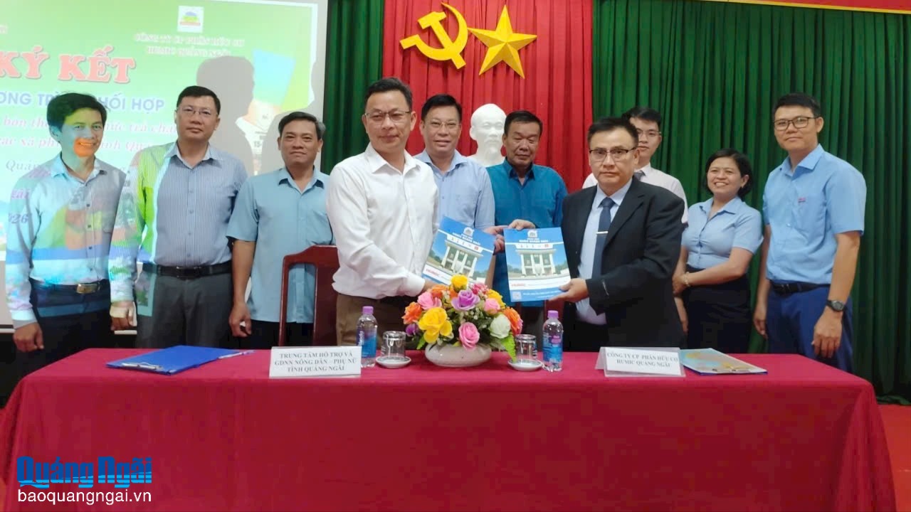 Công ty CP Phân hữu cơ Humic Quảng Ngãi: Hướng đến nền nông nghiệp sạch, bền vững