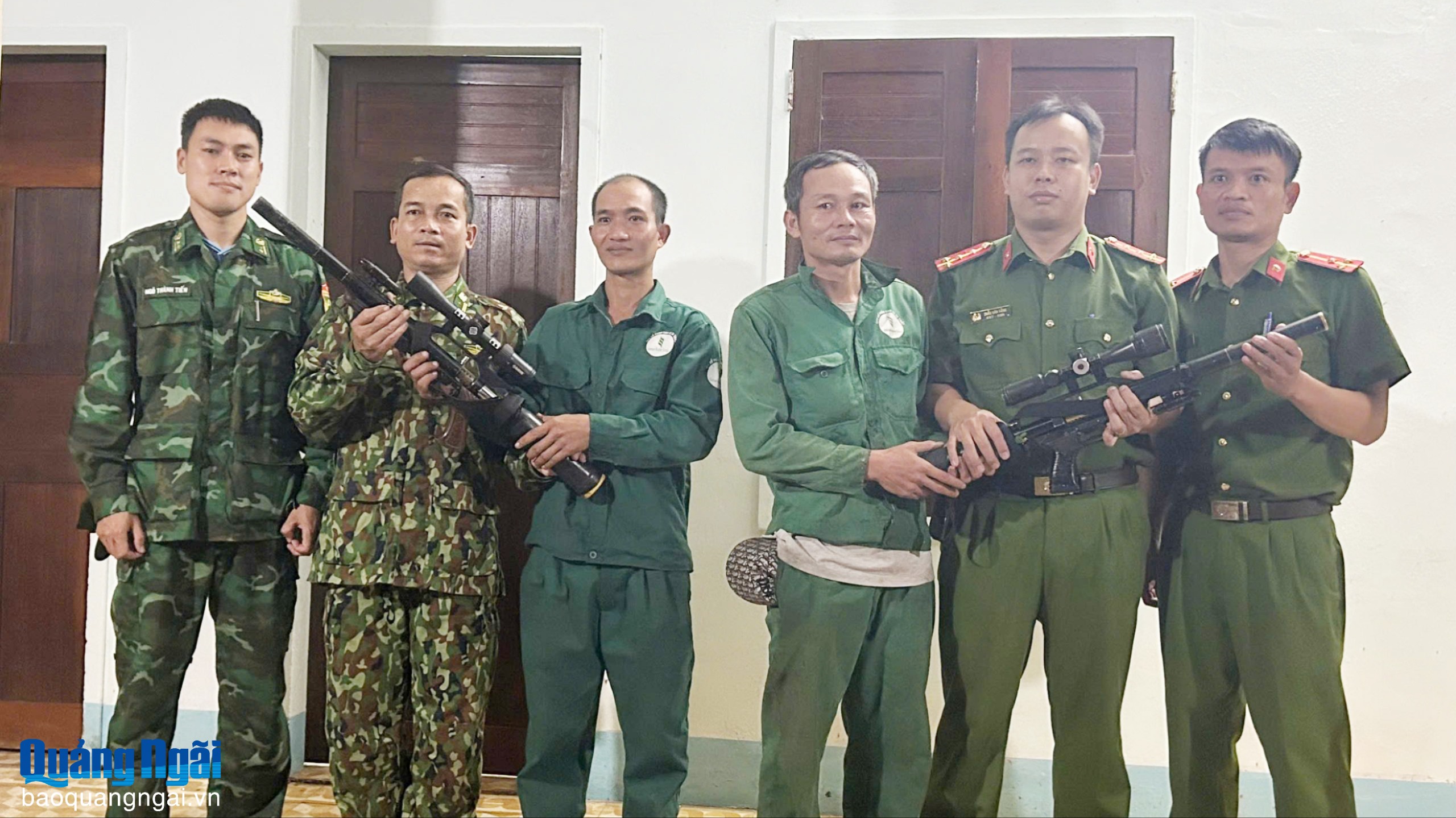 Chủ động thu hồi vũ khí, vật liệu nổ